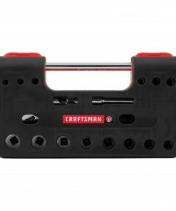 Hot Sale 😍 CRAFTSMAN Sockets & Socket Sets V-Series 18-Piece Metric 3/8-in Drive 6-point Set Shallow Socket Set 🤩 -Craftsman Official Shop 44499201