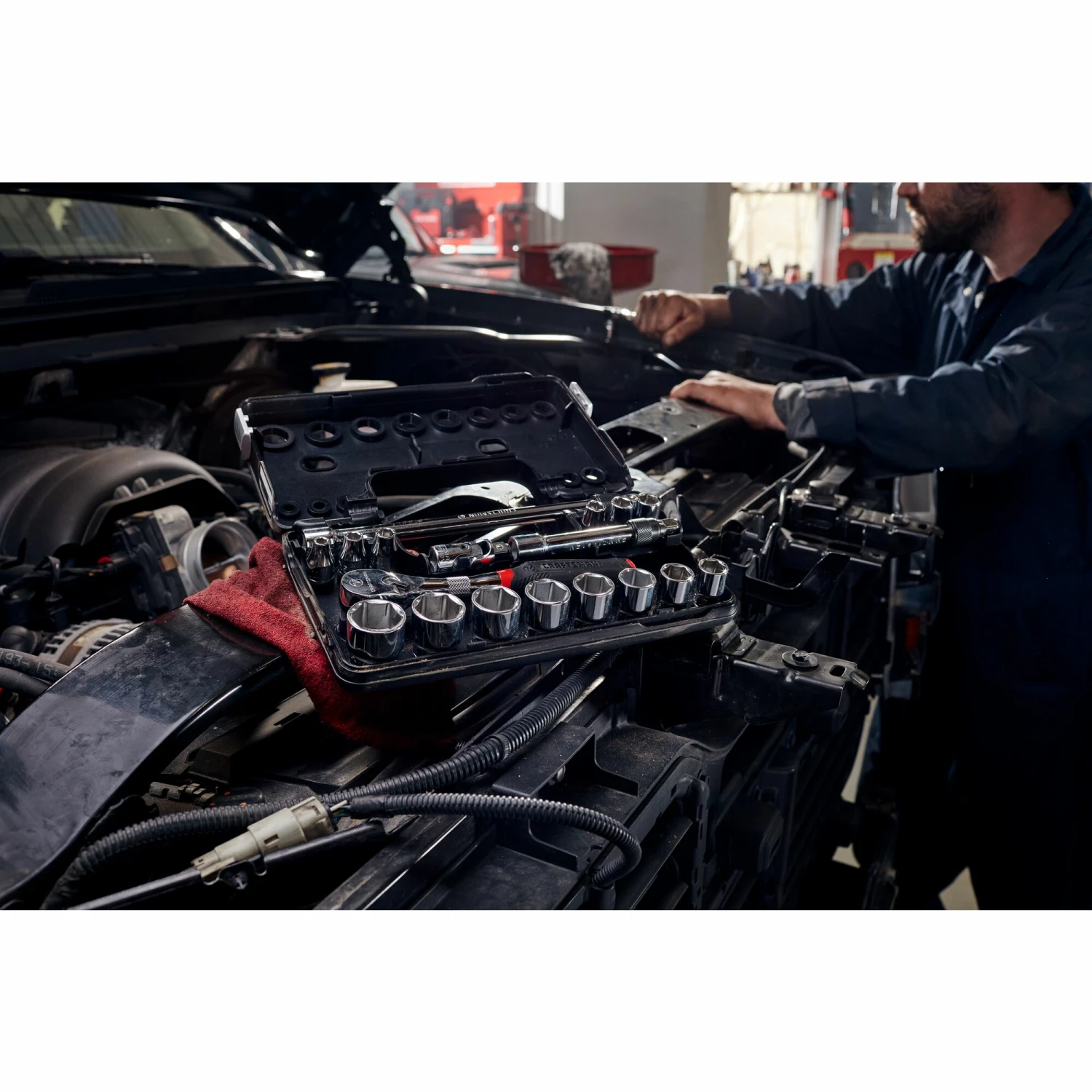 Buy β CRAFTSMAN Sockets & Socket Sets V-Series 18-Piece Standard (SAE) 3/8-in Drive 6-point Set Shallow Socket Set π― 7 Buy β CRAFTSMAN Sockets & Socket Sets V-Series 18-Piece Standard (SAE) 3/8-in Drive 6-point Set Shallow Socket Set π― - Image 7