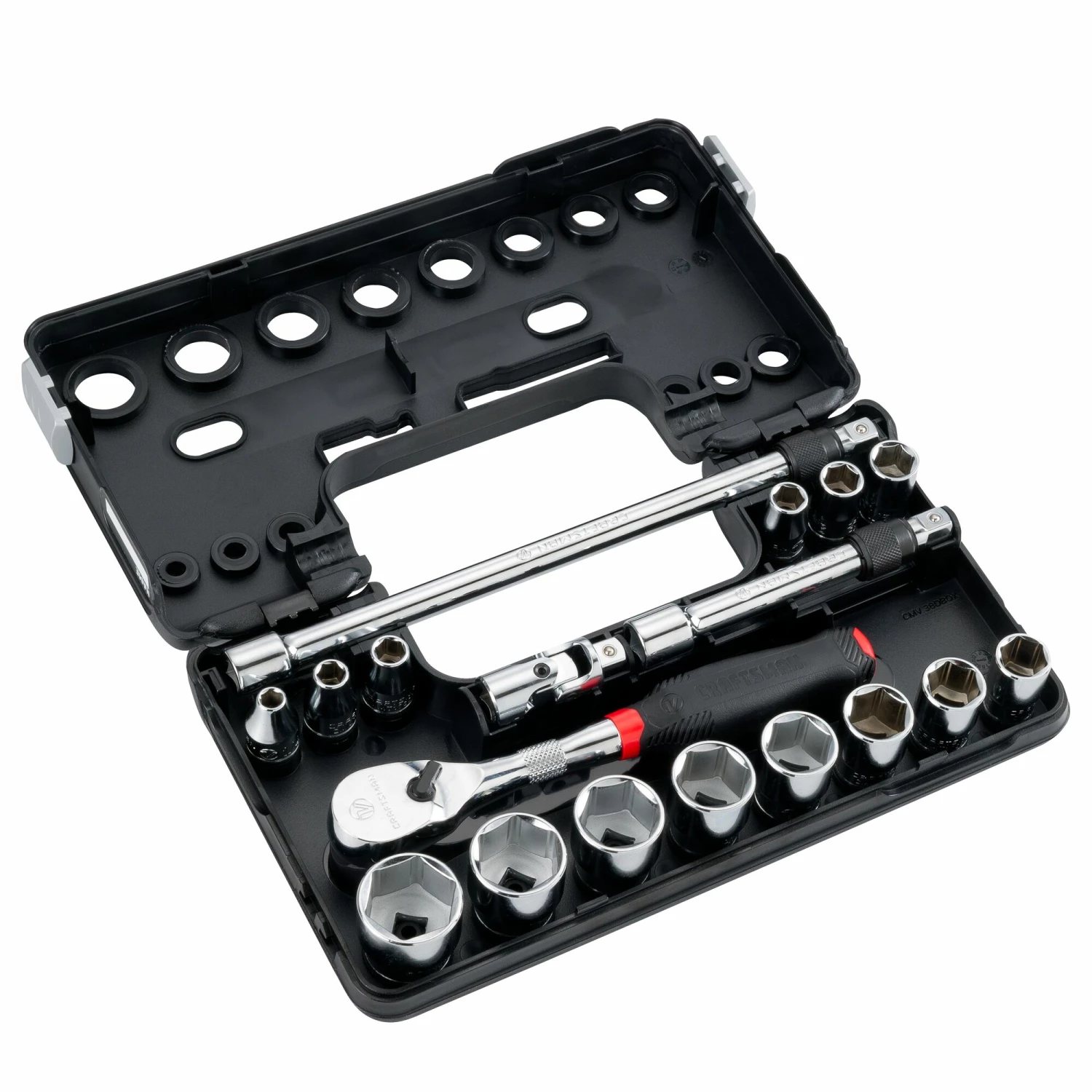 Buy β CRAFTSMAN Sockets & Socket Sets V-Series 18-Piece Standard (SAE) 3/8-in Drive 6-point Set Shallow Socket Set π― 9 Buy β CRAFTSMAN Sockets & Socket Sets V-Series 18-Piece Standard (SAE) 3/8-in Drive 6-point Set Shallow Socket Set π― - Image 9