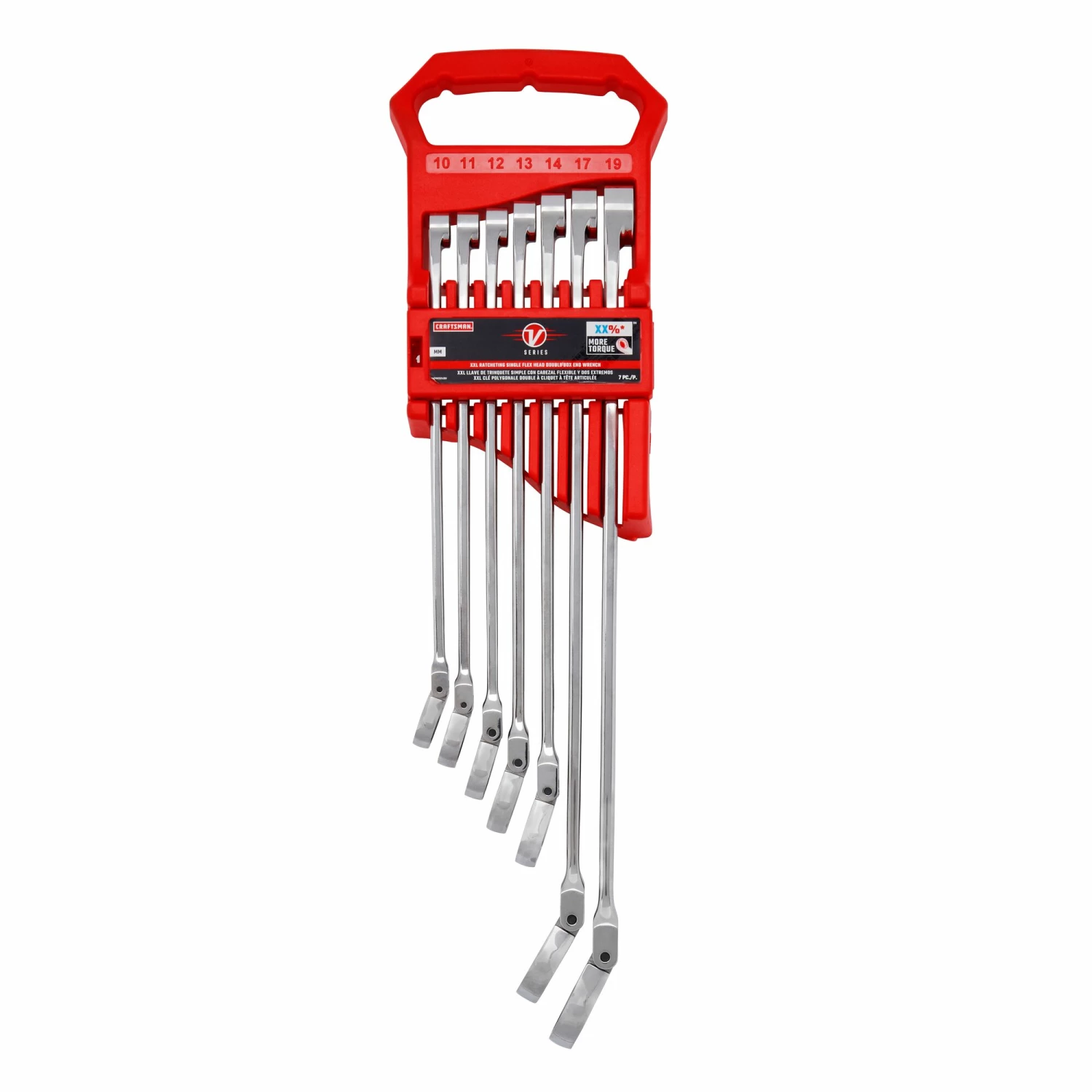 Promo ๐ CRAFTSMAN Ratchet Wrenches & Sets V-series 7-Piece Set 6-point Standard (SAE) Flexible Head Ratchet Wrench Set โจ 6 Promo ๐ CRAFTSMAN Ratchet Wrenches & Sets V-series 7-Piece Set 6-point Standard (SAE) Flexible Head Ratchet Wrench Set โจ - Image 6