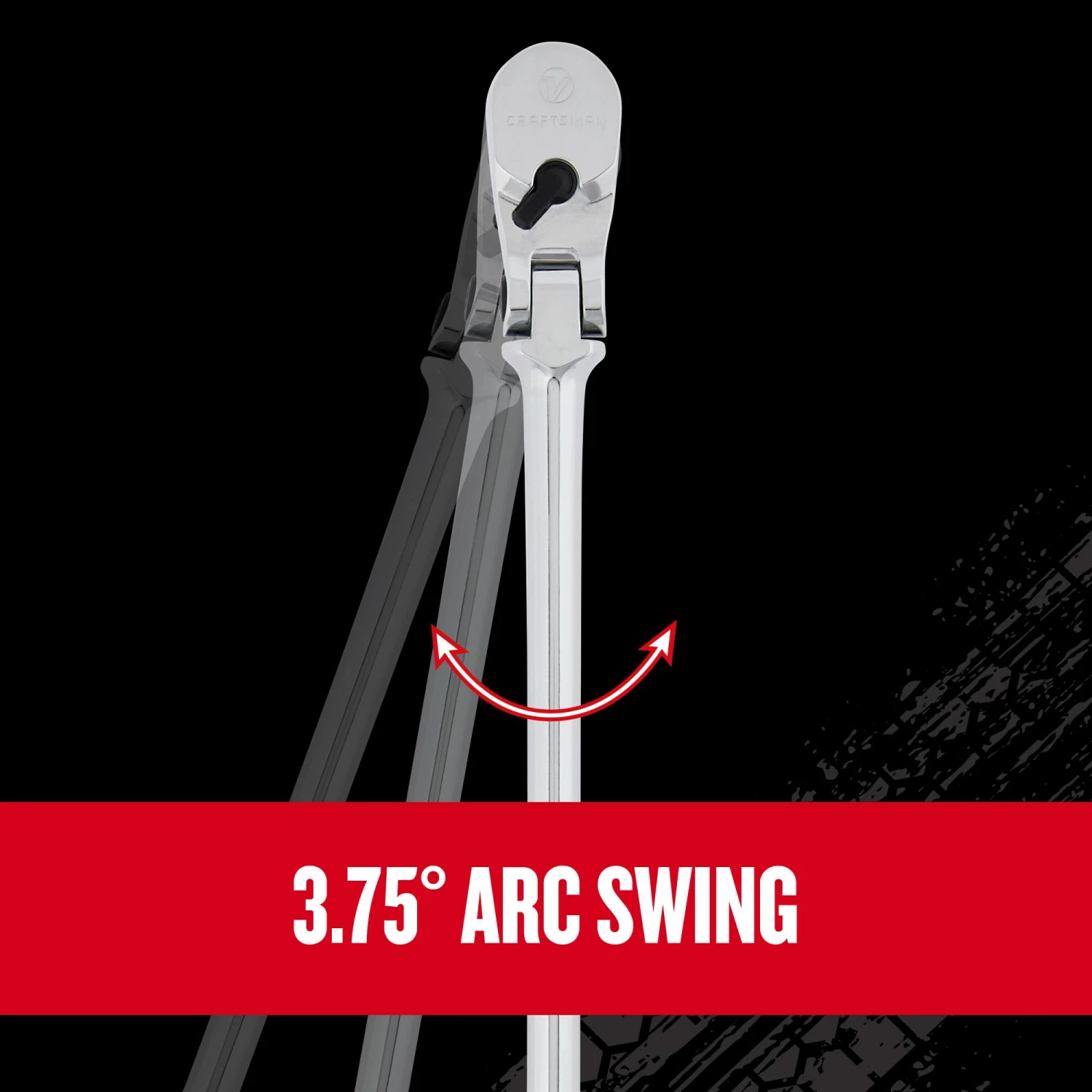 Buy π CRAFTSMAN Ratchets & Ratchet Sets V-series 96-Tooth 3/8-in Drive Flexible Head Standard Ratchet π 8 Buy π CRAFTSMAN Ratchets & Ratchet Sets V-series 96-Tooth 3/8-in Drive Flexible Head Standard Ratchet π - Image 8