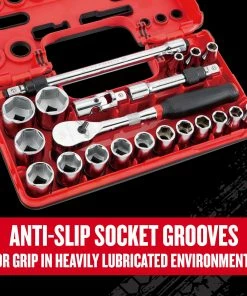 Best reviews of 🛒 CRAFTSMAN Sockets & Socket Sets V-Series 21-Piece Metric 1/2-in Drive 6-point Set Shallow Socket Set ❤️ -Craftsman Official Shop 44778957