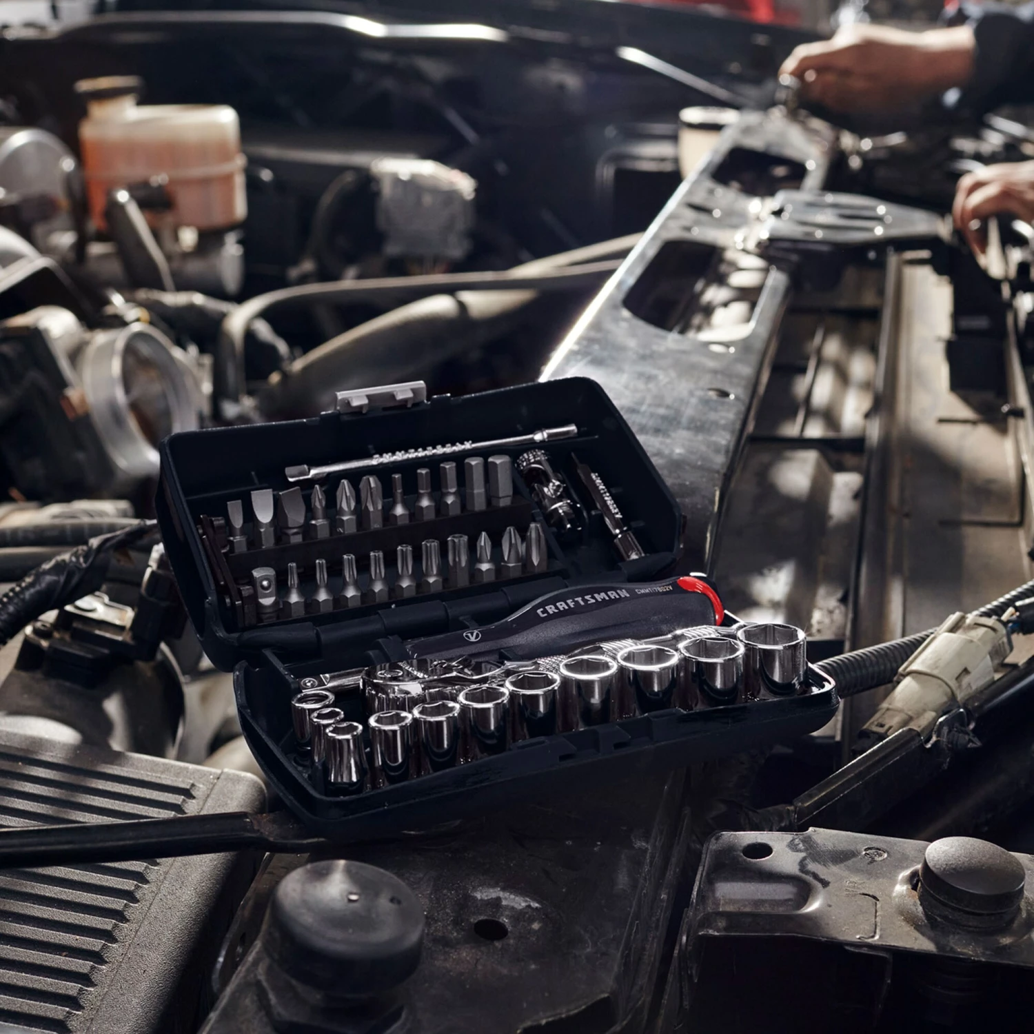 Best Sale βοΈ CRAFTSMAN Sockets & Socket Sets V-Series 38-Piece Standard (SAE) 1/4-in Drive 6-point Set Shallow Socket Set π 8 Best Sale βοΈ CRAFTSMAN Sockets & Socket Sets V-Series 38-Piece Standard (SAE) 1/4-in Drive 6-point Set Shallow Socket Set π - Image 8