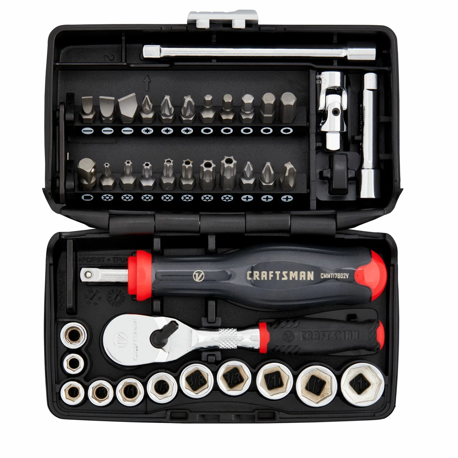 Best Sale βοΈ CRAFTSMAN Sockets & Socket Sets V-Series 38-Piece Standard (SAE) 1/4-in Drive 6-point Set Shallow Socket Set π 4 Best Sale βοΈ CRAFTSMAN Sockets & Socket Sets V-Series 38-Piece Standard (SAE) 1/4-in Drive 6-point Set Shallow Socket Set π - Image 4