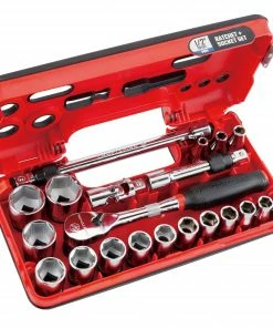 Best reviews of 🛒 CRAFTSMAN Sockets & Socket Sets V-Series 21-Piece Metric 1/2-in Drive 6-point Set Shallow Socket Set ❤️ -Craftsman Official Shop 44780163