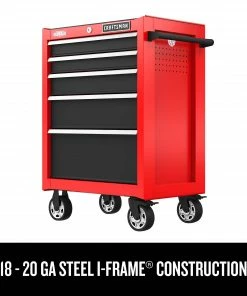 Flash Sale ❤️ CRAFTSMAN Bottom Tool Cabinets 2000 Series 27-In 5-Drawer Cabinet - Red ✨ 12 Flash Sale ❤️ CRAFTSMAN Bottom Tool Cabinets 2000 Series 27-In 5-Drawer Cabinet - Red ✨ -Craftsman Official Shop 44897389