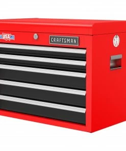 Hot Sale 💯 CRAFTSMAN Top Tool Chests 2000 Series 26-In 5-Drawer Chest - Red 🔔 -Craftsman Official Shop 44897401