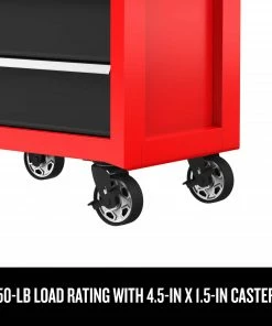 Buy ⭐ CRAFTSMAN Bottom Tool Cabinets 2000 Series 26.5-in W x 34-in H 5-Drawer Steel Rolling Tool Cabinet (Red) 👍 -Craftsman Official Shop 44897412