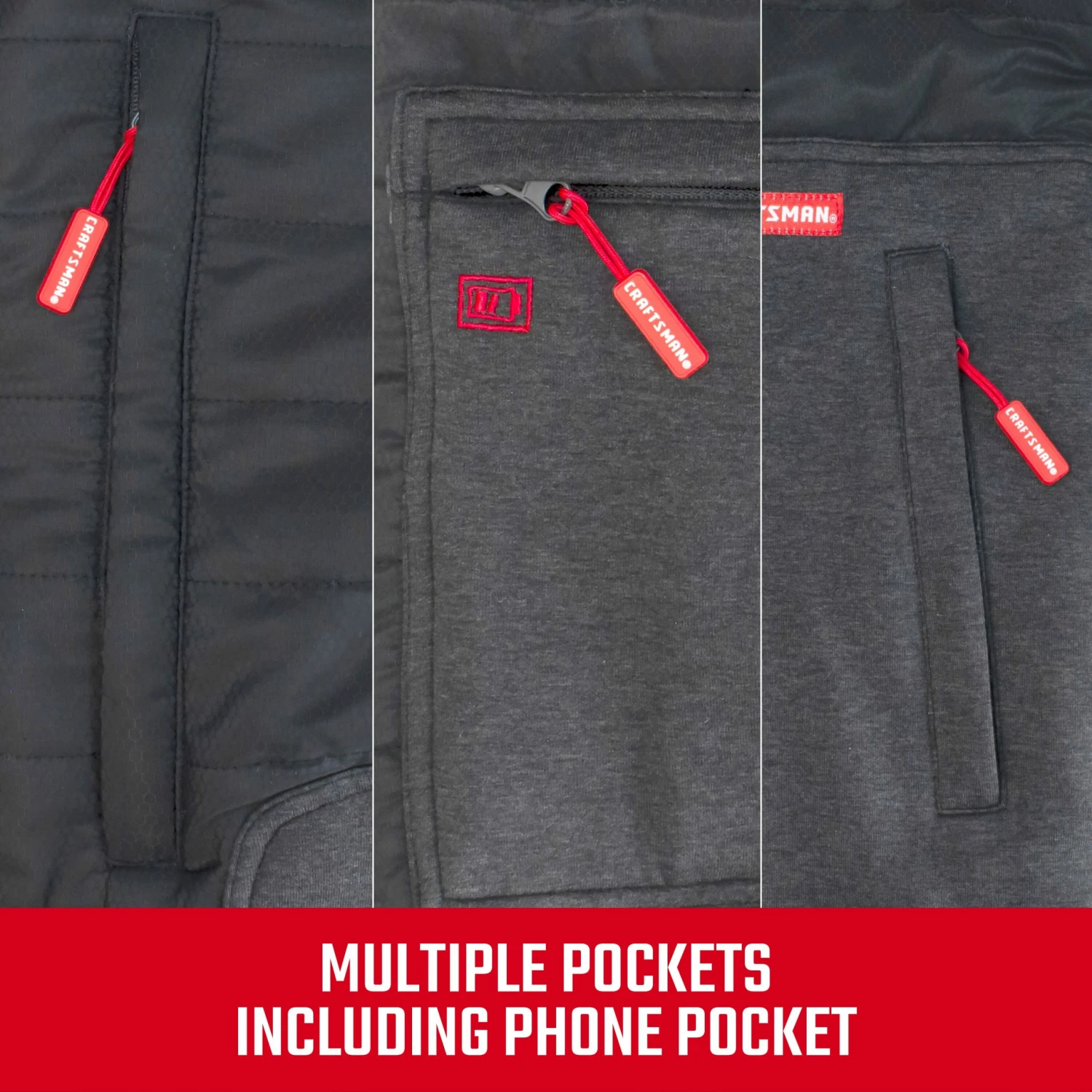 Promo π CRAFTSMAN Heated Clothing Craftsman Men's Hybrid Heated Jacket with Battery Includes (3X-Large) β 4 Promo π CRAFTSMAN Heated Clothing Craftsman Men's Hybrid Heated Jacket with Battery Includes (3X-Large) β - Image 4