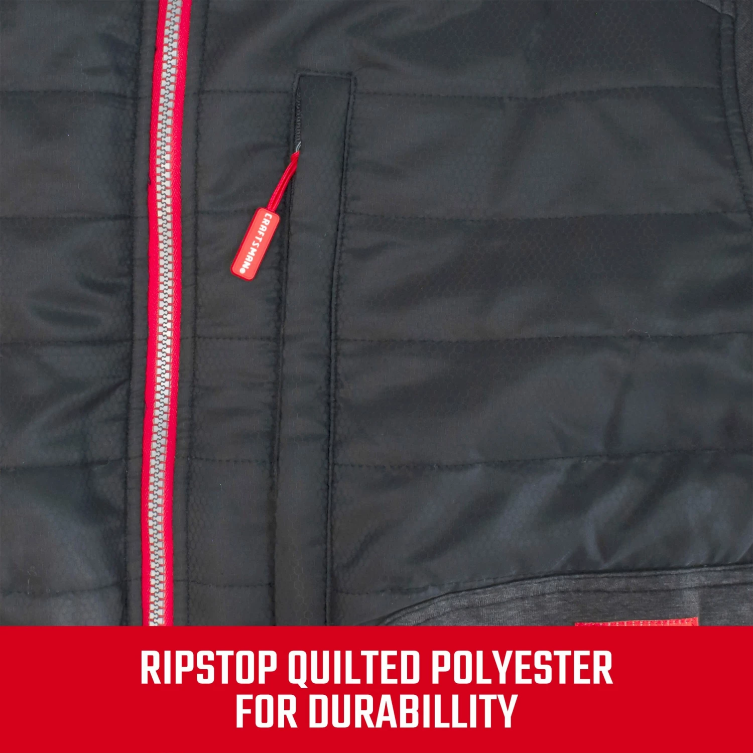 Promo π CRAFTSMAN Heated Clothing Craftsman Men's Hybrid Heated Jacket with Battery Includes (3X-Large) β 3 Promo π CRAFTSMAN Heated Clothing Craftsman Men's Hybrid Heated Jacket with Battery Includes (3X-Large) β - Image 3