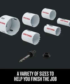 Wholesale 𧨠CRAFTSMAN Hole Saws & Kits 7-Piece Set Bi-metal Non-arbored Hole Saw Set π₯ 18 Wholesale 𧨠CRAFTSMAN Hole Saws & Kits 7-Piece Set Bi-metal Non-arbored Hole Saw Set π₯ -Craftsman Official Shop 45403241