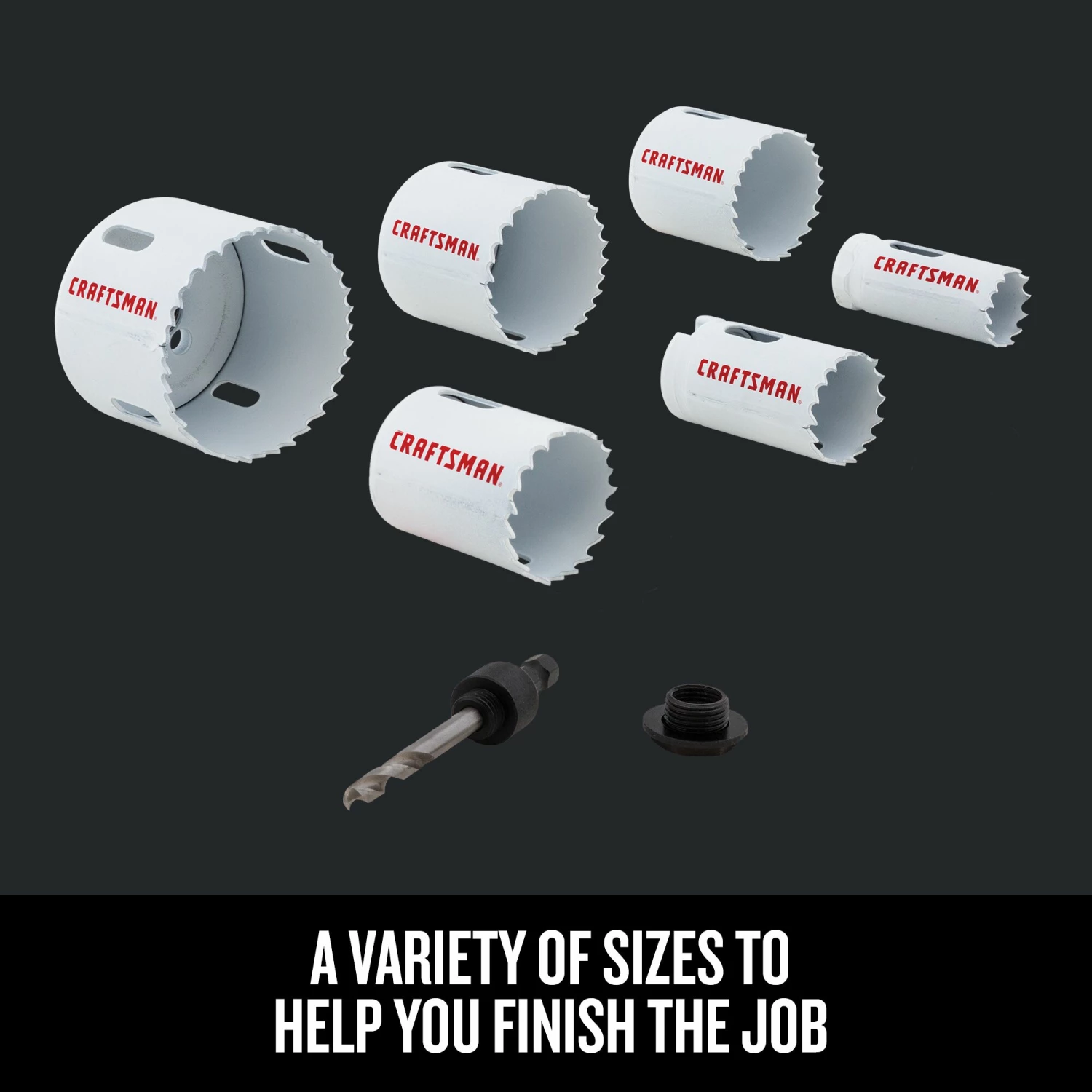 Wholesale 𧨠CRAFTSMAN Hole Saws & Kits 7-Piece Set Bi-metal Non-arbored Hole Saw Set π₯ 9 Wholesale 𧨠CRAFTSMAN Hole Saws & Kits 7-Piece Set Bi-metal Non-arbored Hole Saw Set π₯ - Image 9