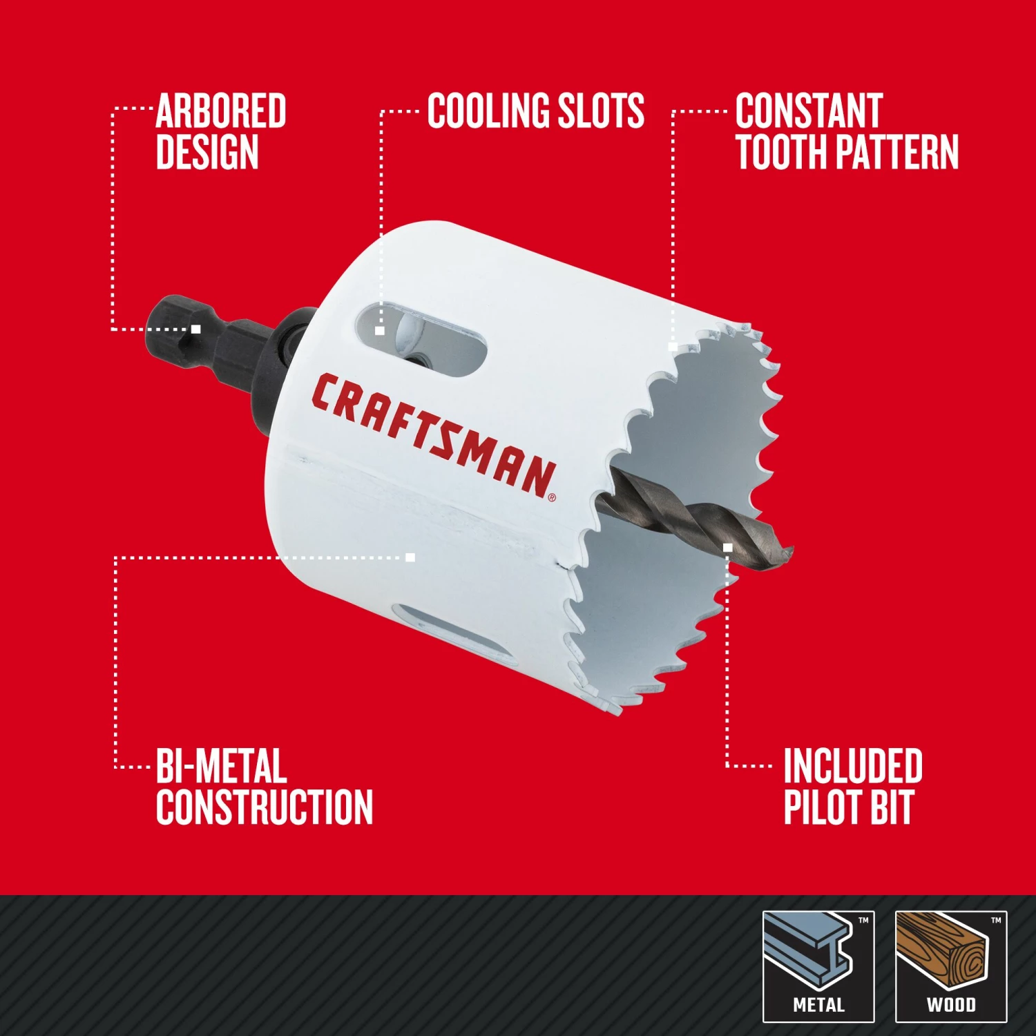 Wholesale 𧨠CRAFTSMAN Hole Saws & Kits 7-Piece Set Bi-metal Non-arbored Hole Saw Set π₯ 8 Wholesale 𧨠CRAFTSMAN Hole Saws & Kits 7-Piece Set Bi-metal Non-arbored Hole Saw Set π₯ - Image 8