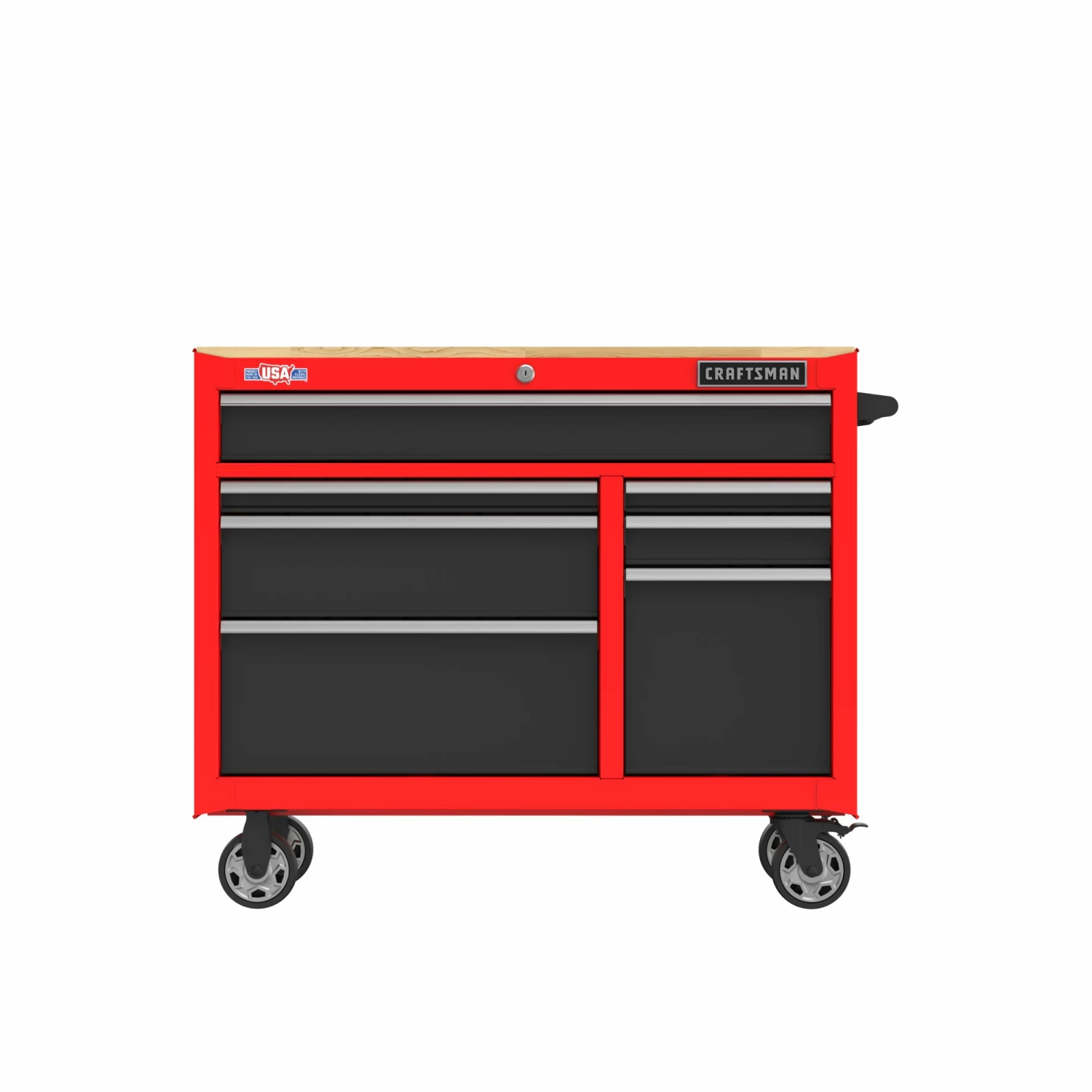 Discount π CRAFTSMAN Bottom Tool Cabinets 2000 Series 41-in W x 34-in H 7-Drawer Steel Rolling Tool Cabinet (Red) π 9 Discount π CRAFTSMAN Bottom Tool Cabinets 2000 Series 41-in W x 34-in H 7-Drawer Steel Rolling Tool Cabinet (Red) π - Image 9