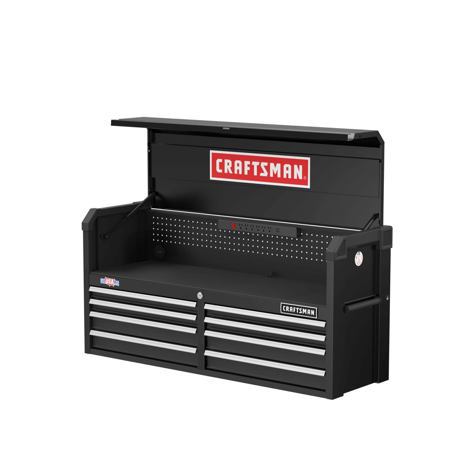 Brand new π CRAFTSMAN Top Tool Chests 2000 Series 51.5-in W x 24.7-in H 8-Drawer Steel Tool Chest (Black) π 6 Brand new π CRAFTSMAN Top Tool Chests 2000 Series 51.5-in W x 24.7-in H 8-Drawer Steel Tool Chest (Black) π - Image 6
