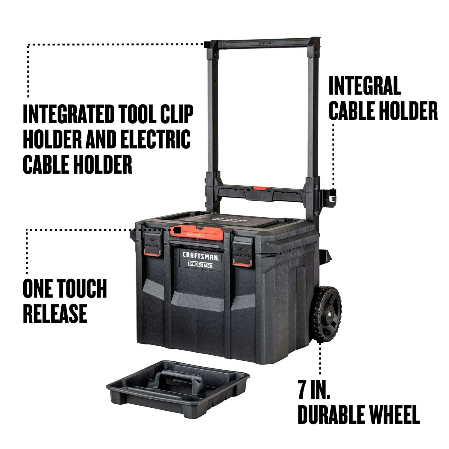 Promo ๐ CRAFTSMAN Portable Tool Boxes CM Tradestack Pro Wheels ๐ 3 Promo ๐ CRAFTSMAN Portable Tool Boxes CM Tradestack Pro Wheels ๐ - Image 3